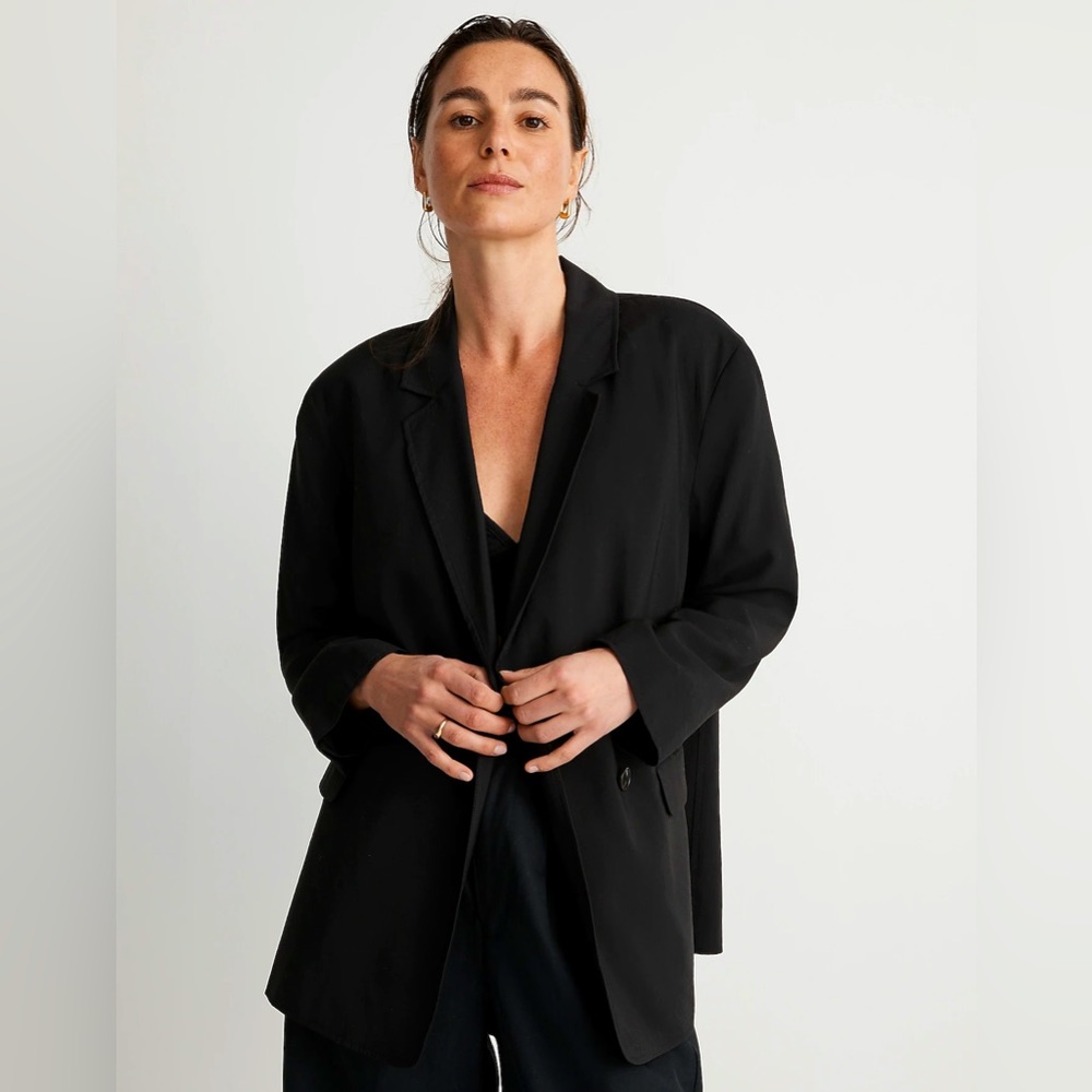 🌈NWT Mdwll The Relaxed Blazer in Softdrape $198